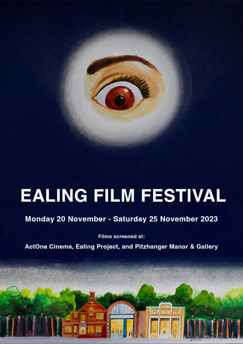 Ealing Film Festival 2023 Limited Edition signed poster Illustrated