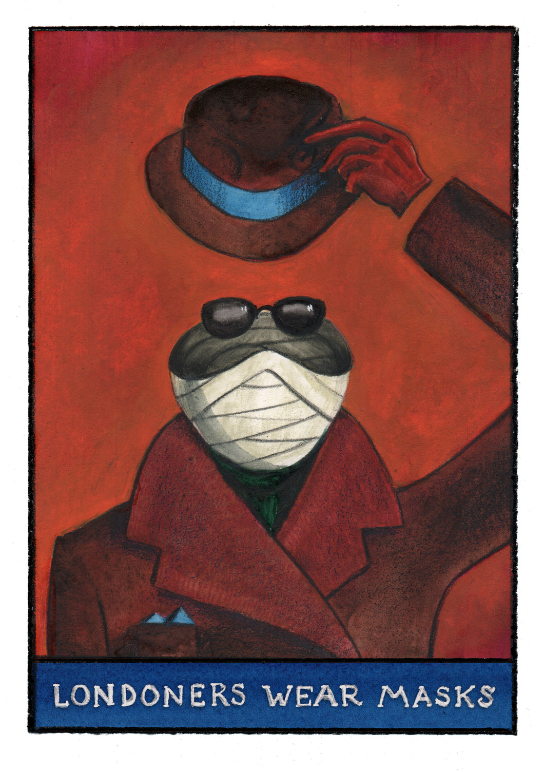 Mask Print #4 (The Invisible Man)