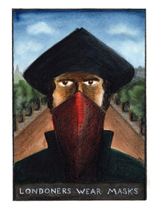 Mask Print #1 (Dick Turpin)